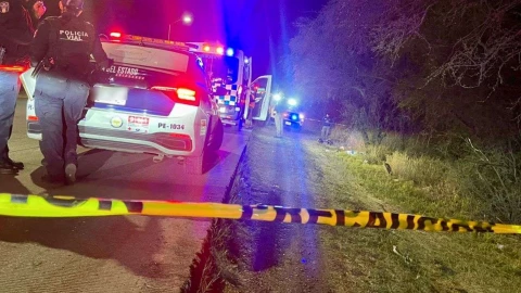 accidente en la carretera Chihuahua–Aldama