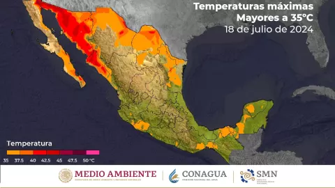 ¡Ni las lluvias detiene al calor en México!