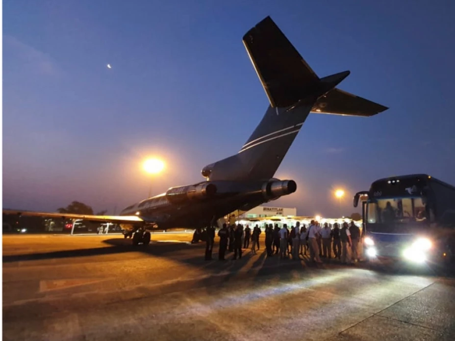 Repatriados hondureños