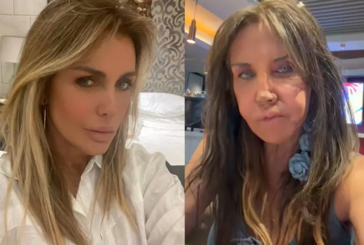 Filtran foto de Sabine Moussier con presunto rostro deformado.