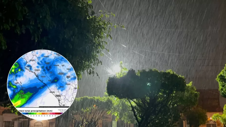 Lluvias esta noche en Sinaloa