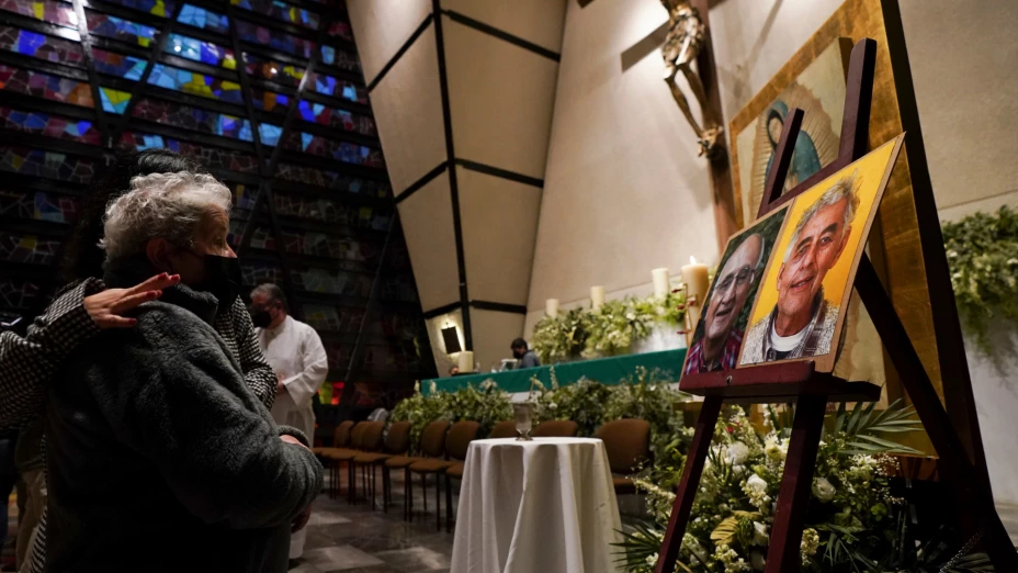 Misa de los sacerdotes jesuitas Javier Campos y Joaquín César Mora.
