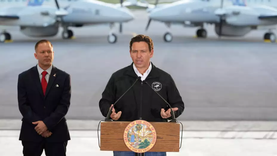 Ron DeSantis, gobernador de Florida.