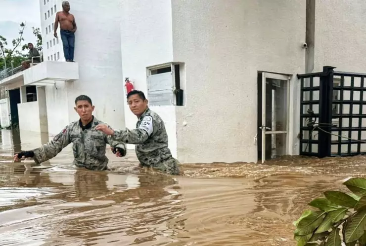 Lugar en donde tocará tierra el huracán Erick: CNPC