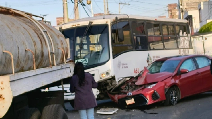 accidente 11 norte hoy puebla