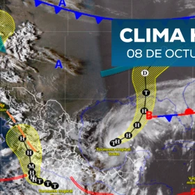 Clima jueves 8 de octubre