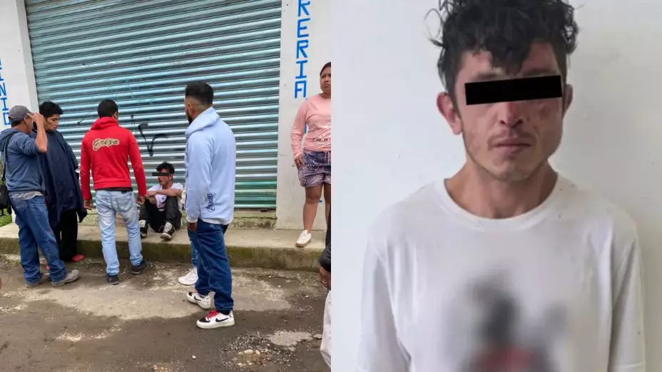 CDMX: Hombre intenta asaltar a una mujer embarazada en Topilejo y recibe paliza