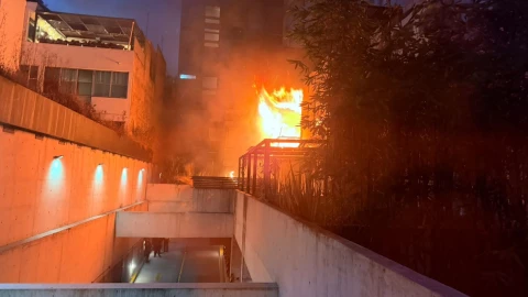 Incendio en la Condesa