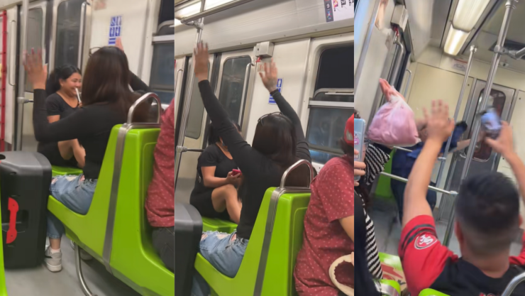 Video del karaoke en vagón de Metro CDMX