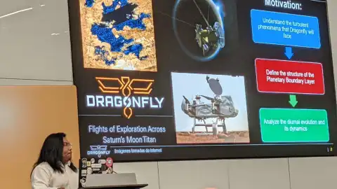 El joven campechano formará parte del protecto “Dragonfly” de la NASA
