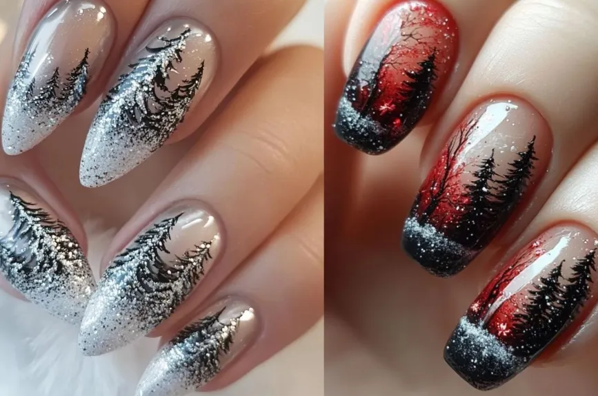No importa cómo sean tus uñas: estos diseños de Navidad harán lucir tus manos como nunca.