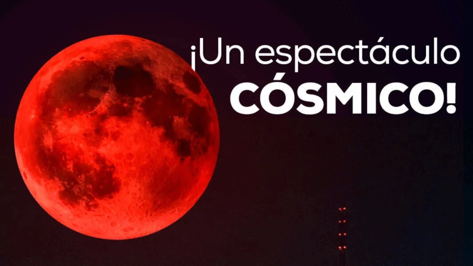 Mira el Eclipse Lunar “Luna de Sangre” 2025 en vivo, desde tu celular hoy, 13 de marzo