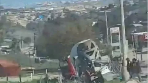 Accidente en Delicias Tijuana