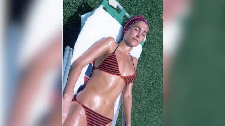 Florinda Meza de joven en bikini
