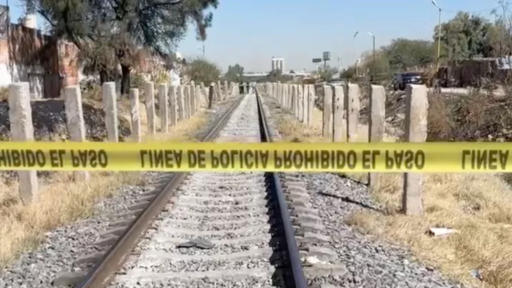 Encuentran muerto a un hombre en las vías del tren Fraccionamiento México el martes 25 de febrero