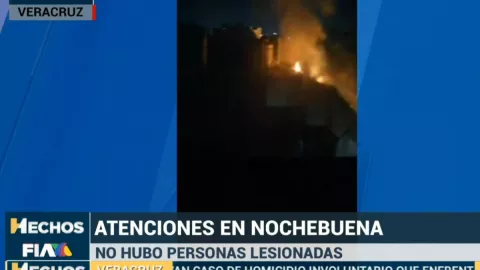 incendio en Veracruz