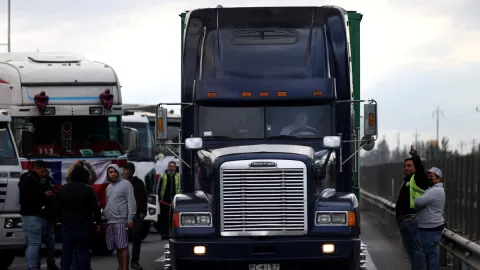 chile camioneros huelga