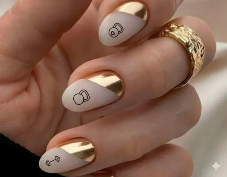 8 diseños de uñas de gimnasio que te volverán loca: son dibujos hermosos y quedan en cortas o largas