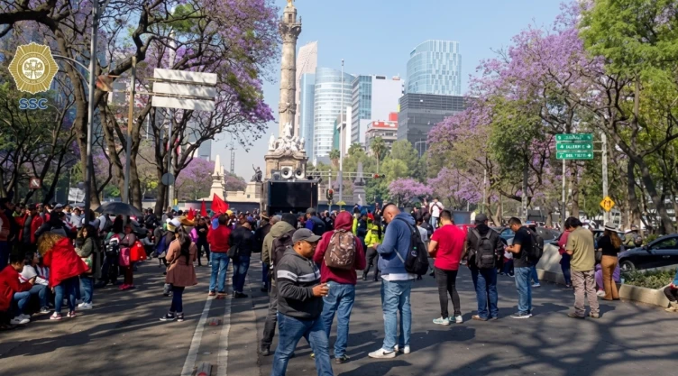Marchas y bloqueos que se esperan en la CDMX este viernes 9 de octubre