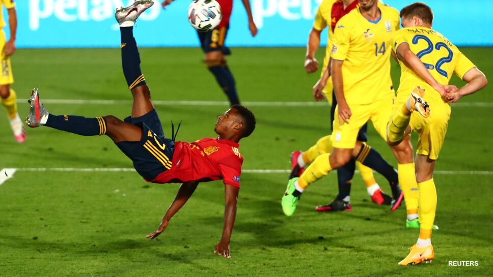 Ansu Fati en Selección Española