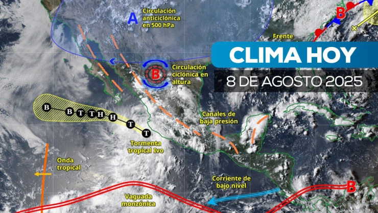Tormenta tropical “Ivo": Lluvias y vientos fuertes en México