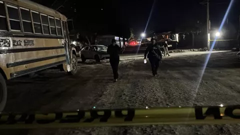 Balacera en Villa Juárez