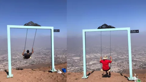 Cerro Coloradocon columpio