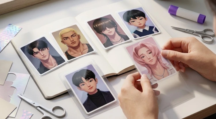5 ideas para hacer tarjetas coleccionables de los Saja Boys