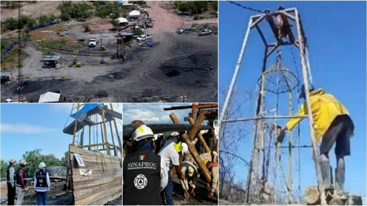 Mina El Pinabete derrumbe un año Coahuila mineros atrapados
