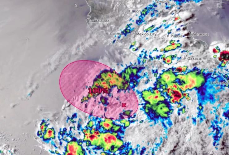 ‘Alvin’, primera tormenta tropical del 2025 llegará con lluvias a Morelos.