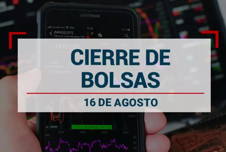La Bolsa Mexicana de Valores enfrentó altibajos este viernes 16 de agosto.