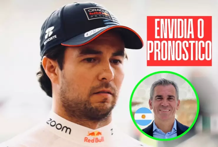 Se dio cuenta que estaba equivocado: Periodista argentino que criticó a Checo Pérez ahora lo defiende