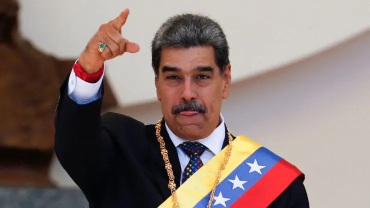 Nicolás Maduro en Venezuela.