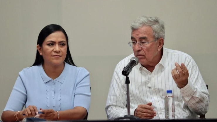 Ariadna montiel y Rubén Rocha Moya