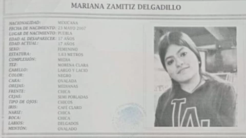 Mariana Zamitis Delgadillo desaparecida Puebla