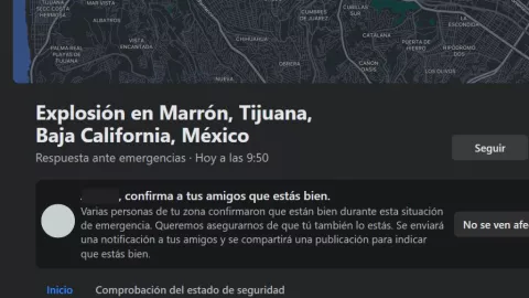 explosión en marron Tijuana