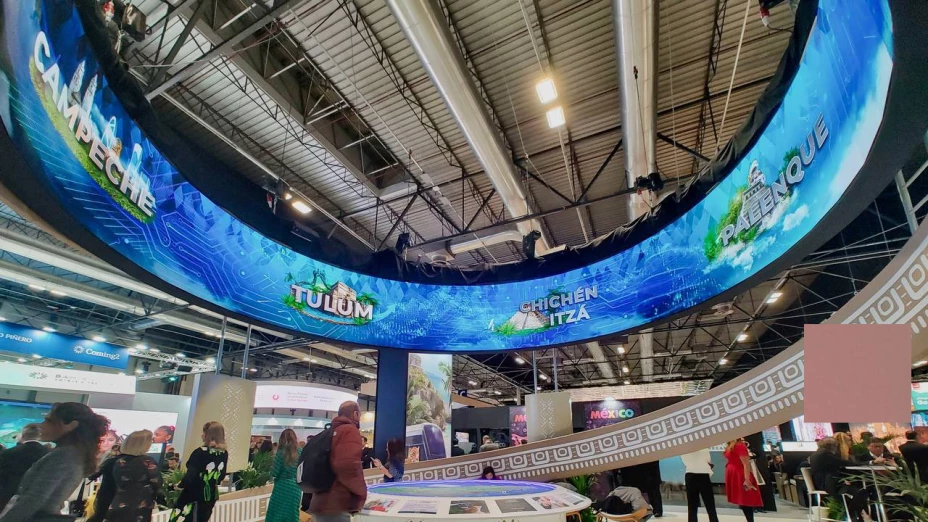 México y el Caribe Méxicoa en Fitur 2023 El pabellón más grande de Latam