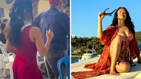 El video fue grabado durante una celebración en Los Tuxtlas, Veracruz