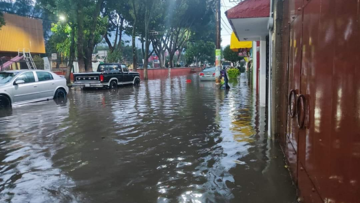 Inundaciones en Edomex Lluvias hoy 15 de septiembre en Tlanepantla y Ecatepec