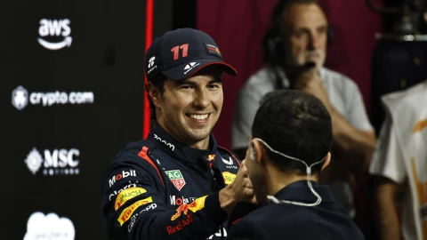 Checo P&eacute;rez en el Gran Premio de Arabia Saudita