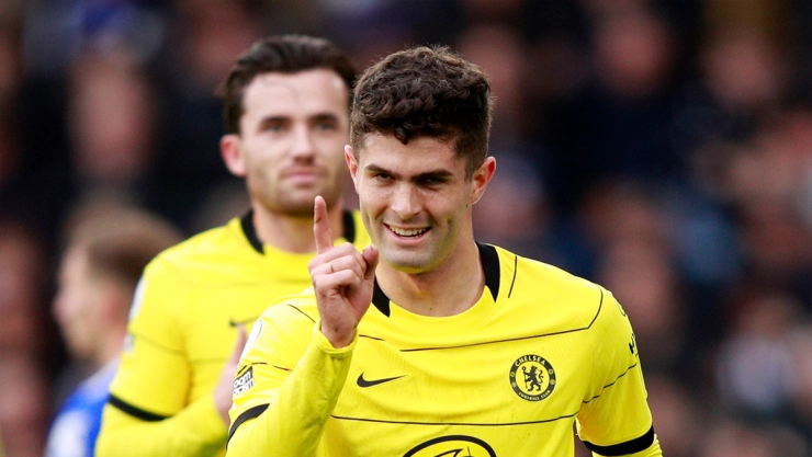 Christian Pulisic anota gol ante Leicester