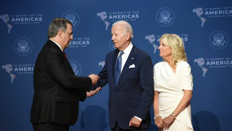 Ebrard Biden Cumbre de las Américas