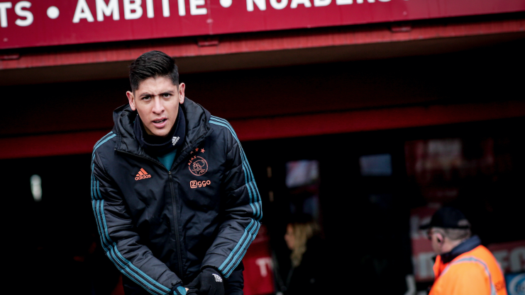 Edson Álvarez se pierde goleada del Ajax