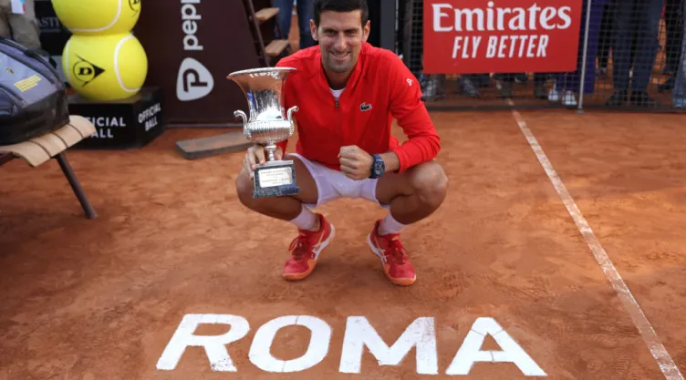 Internazionali BNL D’Italia 2022 - Day Eight Novak Djokovic