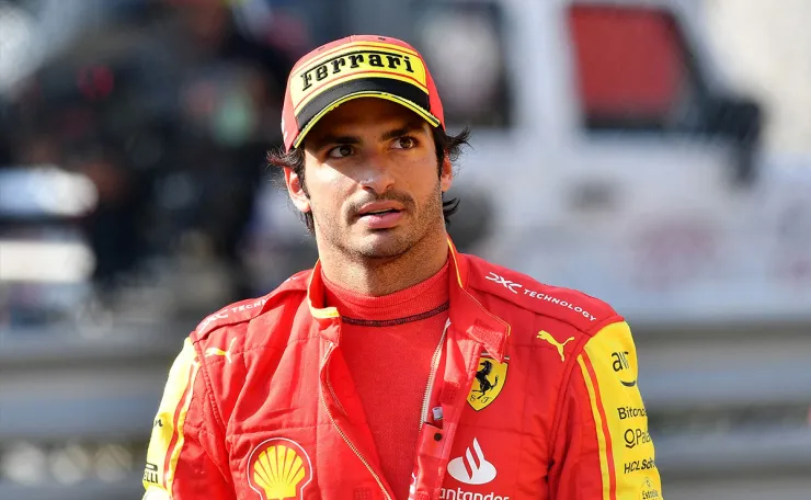 Carlos Sainz, piloto de la escudería Ferrari