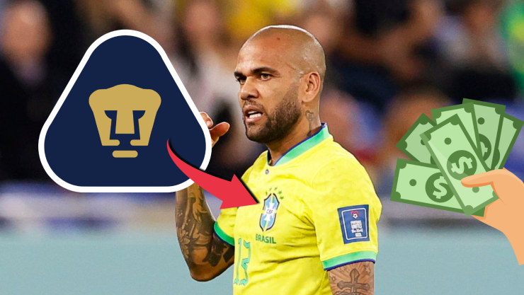 El dinero que pagó Pumas por el fichaje de Dani Alves