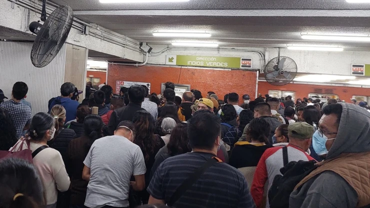 Metro CDMX viernes 18 de noviembre 2022 qué pasa Línea 3