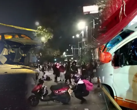 Una noche llena de caos y accidentes en la CDMX; mientras dormía