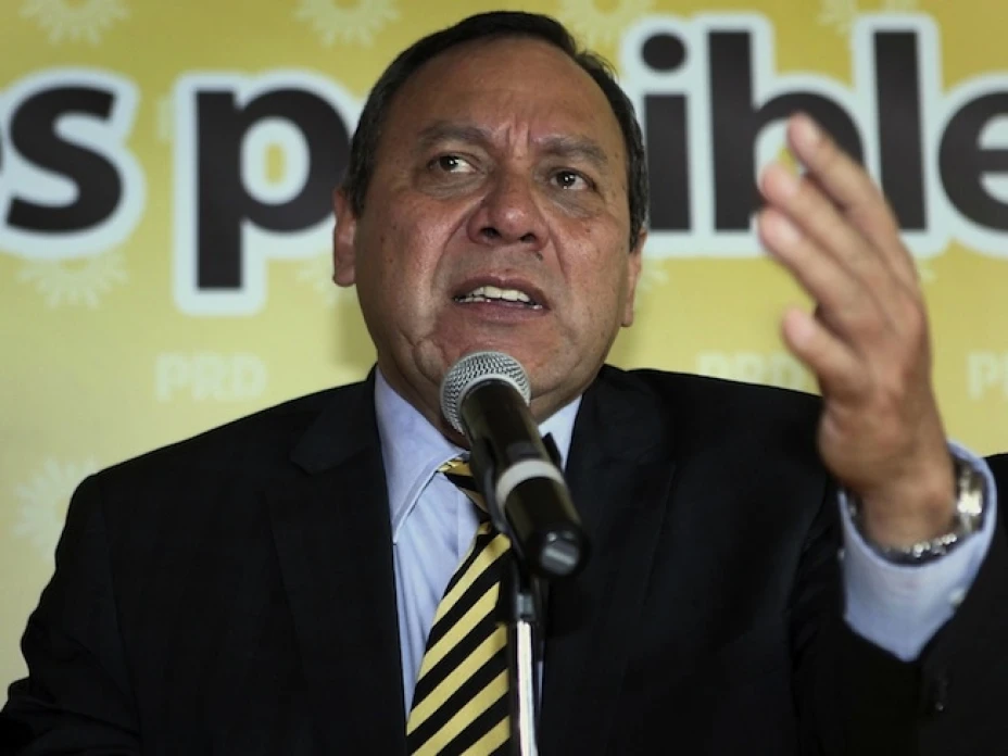 El presidente del PRD Jesús Zambrano, espera que el TSJDF dicte a su favor para evitar pagar 43 mdp