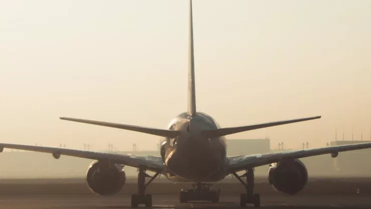 Neblina en el Aeropuerto de Tijuana